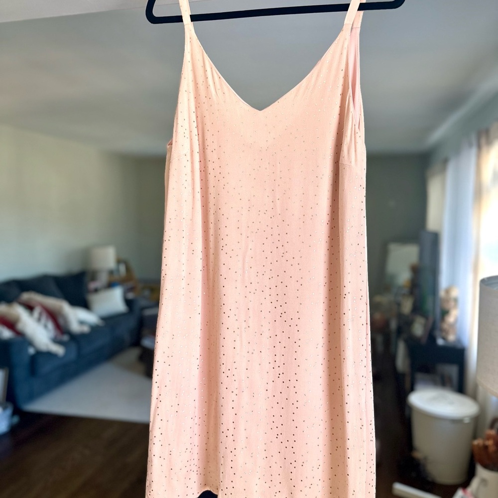 Light Pink Gold Dress | Cocktail, Wedding, or Holiday Party✨